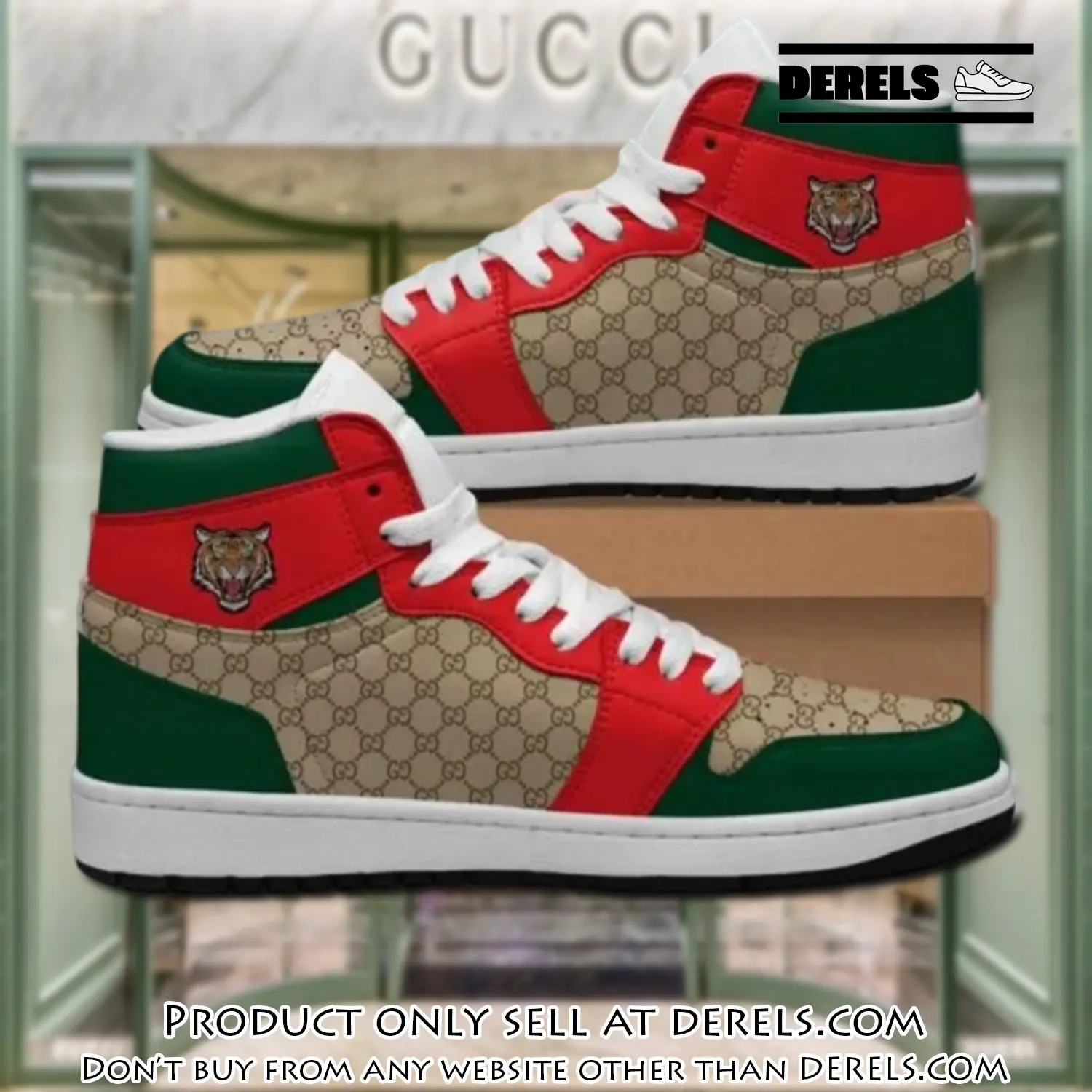 Gucci tiger high air jordan sneakers shoes hot  gifts unisex dr0850930
